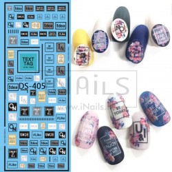 Nail sticker DS 405