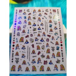 Nail sticker wg285 alice